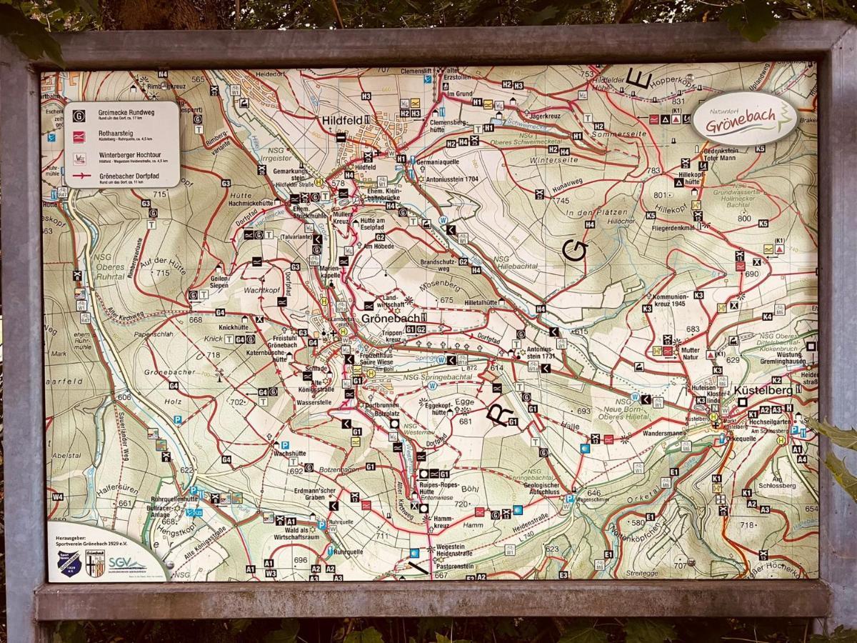 Gasthof Sonnental Winterberg Bagian luar foto